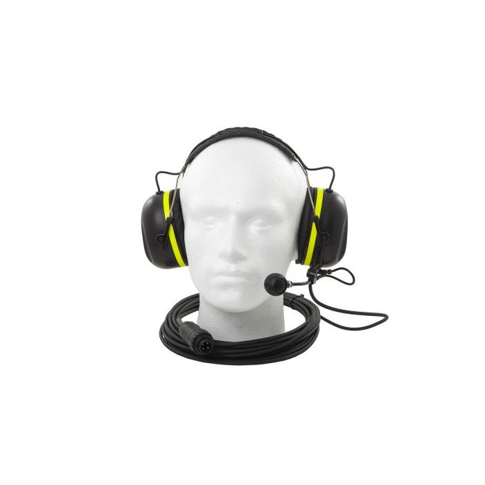 ZENITEL P-MT7-A, Headset W-Boom Mic And 10M Cable, W-4-Pin C-16 Plug (1020600776)