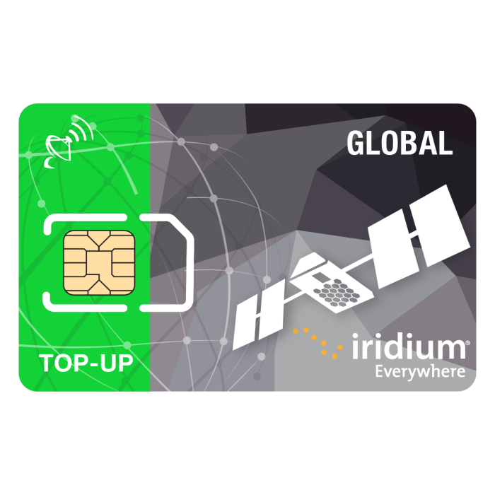 Iridium Global Prepaid Minutes - Online Top Up