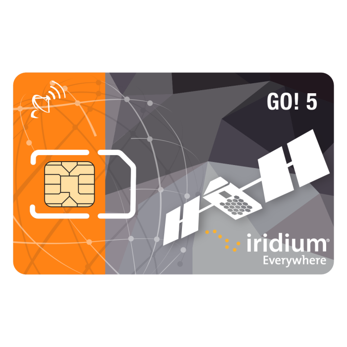 Iridium GO! 5 Data Minute Post Paid Monthly Plan (Month to Month)