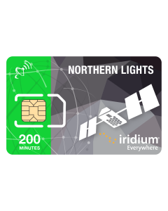 Iridium Northern Lights (Canada / Alaska) - 200 Minutes (Valid 6 Months)