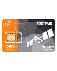 Iridium Phone Standard Monthly Plan w/ 250 Minutes and Unlimited Free Text Messages