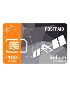 Iridium Standard Monthly Plan w/ 100 Minutes and 100 Text Messages (No Contract, 6 Month Minimum Term)