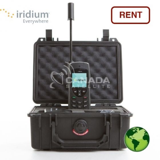 Wypożyczalnia telefonów satelitarnych Iridium 9555 — GLOBALNIE — z darmowymi minutami