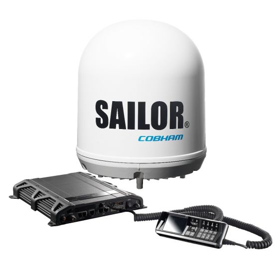 Cobham SAILOR 250 FleetBroadband Marine Phone and Internet System in 19'' Rack (403742A-00591)