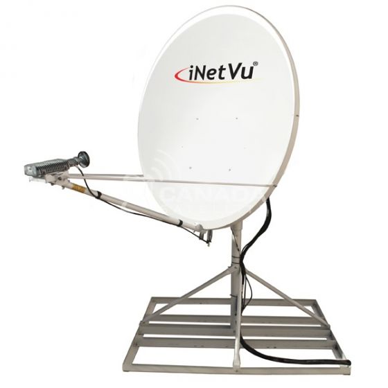 iNetVu 120Ku Band Stały zmotoryzowany system antenowy VSAT