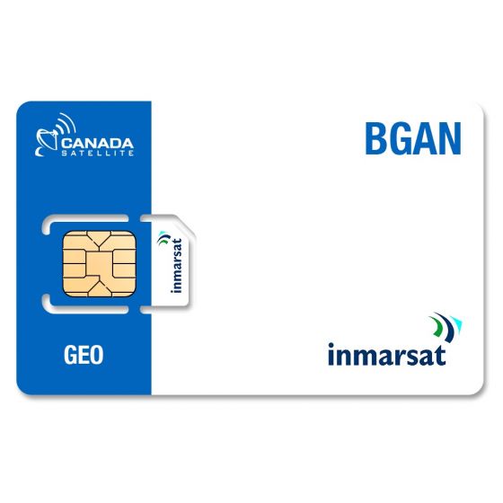 Inmarsat BGAN Nachbezahlte geografische SIM-Karte + kostenloser Versand!!!