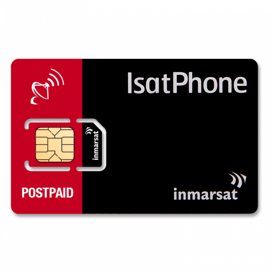 Inmarsat IsatPhone Global Postpaid Bundle Plan mit 60 Minuten pro Monat