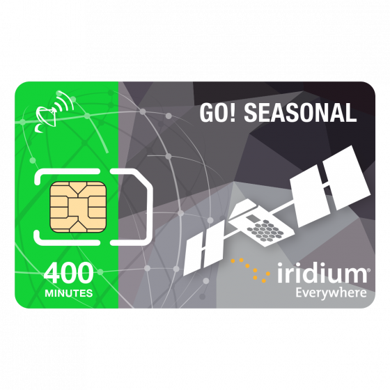 Iridium GO! Prepaid 6 Month Seasonal SIM Card