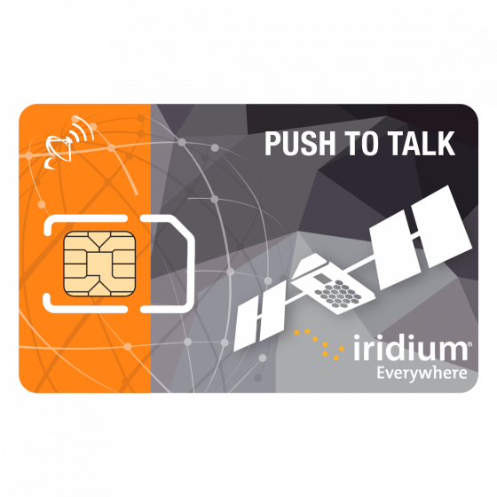Iridium Push to Talk Global Monatsplan (pro Gerät, 12 Monate Verpflichtung)