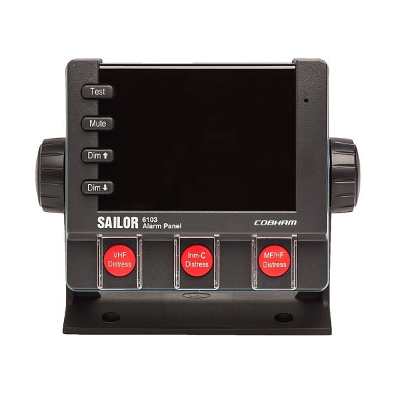 Cobham SAILOR 6103 GMDSS Alarm Panel For Connection To VHF, MF-HF And Mini-C (406103A-00500)