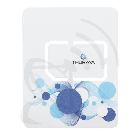 Thuraya Phone Prepay SIM Card (with 10 Credits)