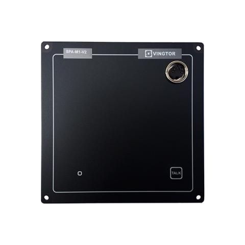 ZENITEL SPA-M1 PA PANEL SINGLE F- ALL CALL, FLUSH, WITHOUT MIC, GREEN BACKLIGHT (2340110033)