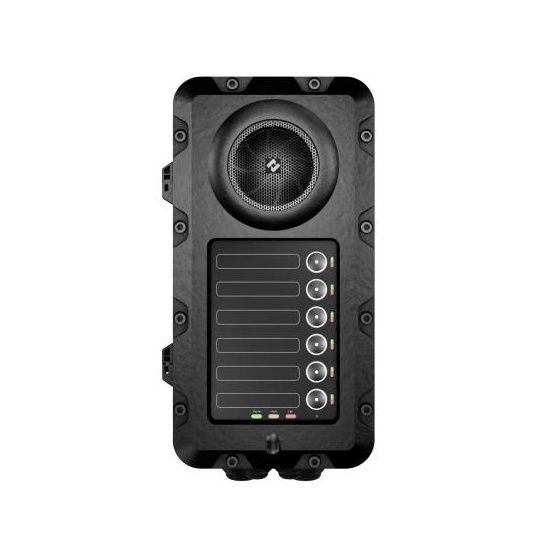 ZENITEL TFIX-2-V2 Turbine Full-Size Ex Intercom Station-2 - 6 Call Buttons (1008123120)