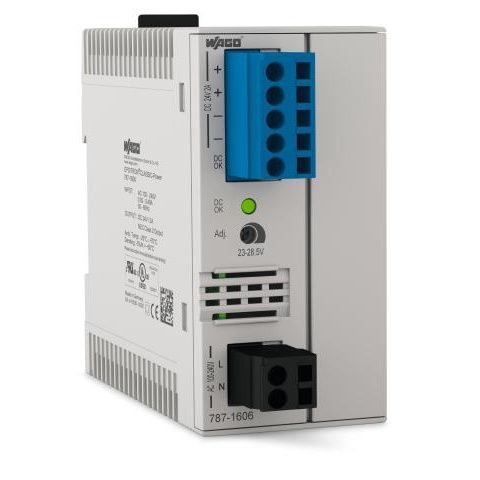 ZENITEL Wago 787-1606 Power Supply 100-240VAC-24VDC 2A DNV-GL (2990000063)