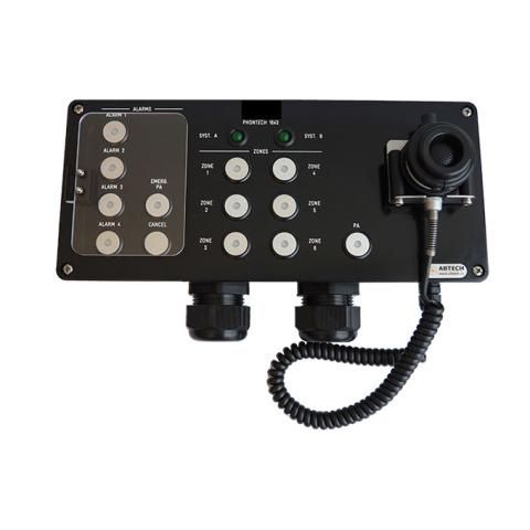 ZENITEL MPA 1643 I.S. Access Unit For MPA With Handheld Microphone, Wall Mounted, IP44 (4000019120)