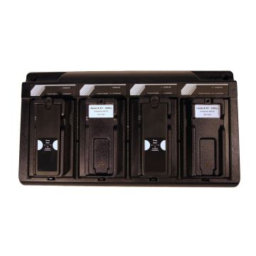 SatStation fjögurra flóa rafhlöðuhleðslutæki fyrir Iridium 9575 Extreme og Iridium 9575 PTT (SAT-CHG4-9575)