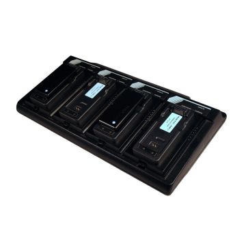 SatStation Four Bay rafhlöðuhleðslutæki fyrir Thuraya XT gervihnatta síma