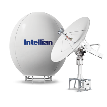 Intellian t240CK 3-ása, 2,4m C-band og Ku-band Marine gervihnattasjónvarpsloftnetskerfi