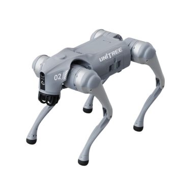 Unitree Go2 Pro Quadruped Robot Dog with R3 Remote Controller, Foot Pads, Standard Battery and High Capacity Battery (Demo Model)